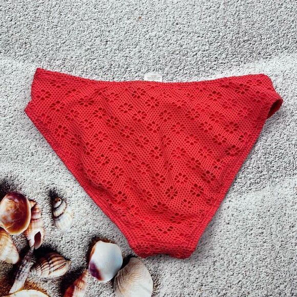 La Blanca Coral Crochet Bikini Bottoms – Size 6 (NWOT) - Picture 3 of 6